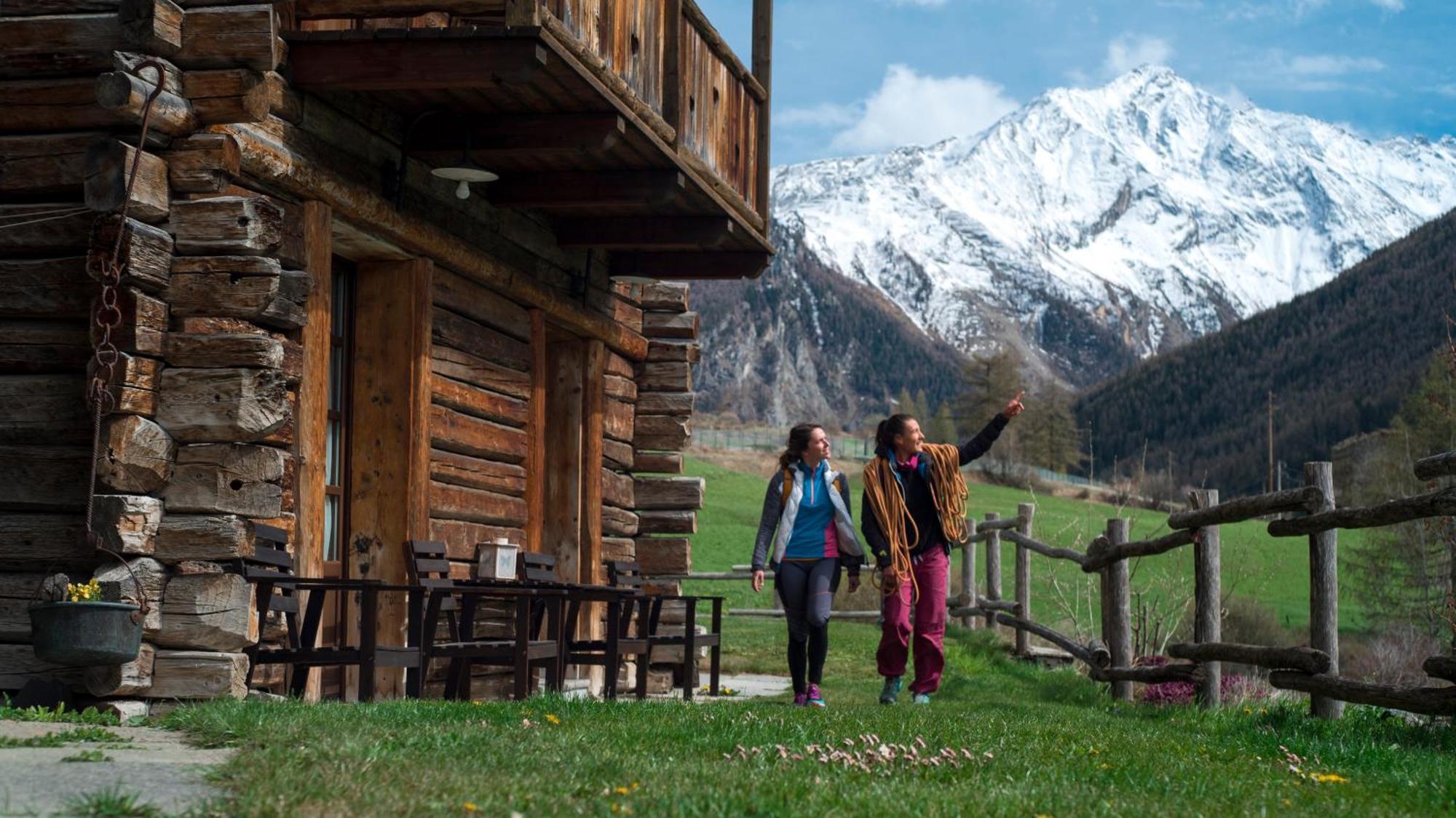 Agriturismo Plan De La Tour B&B Cogne Exterior photo